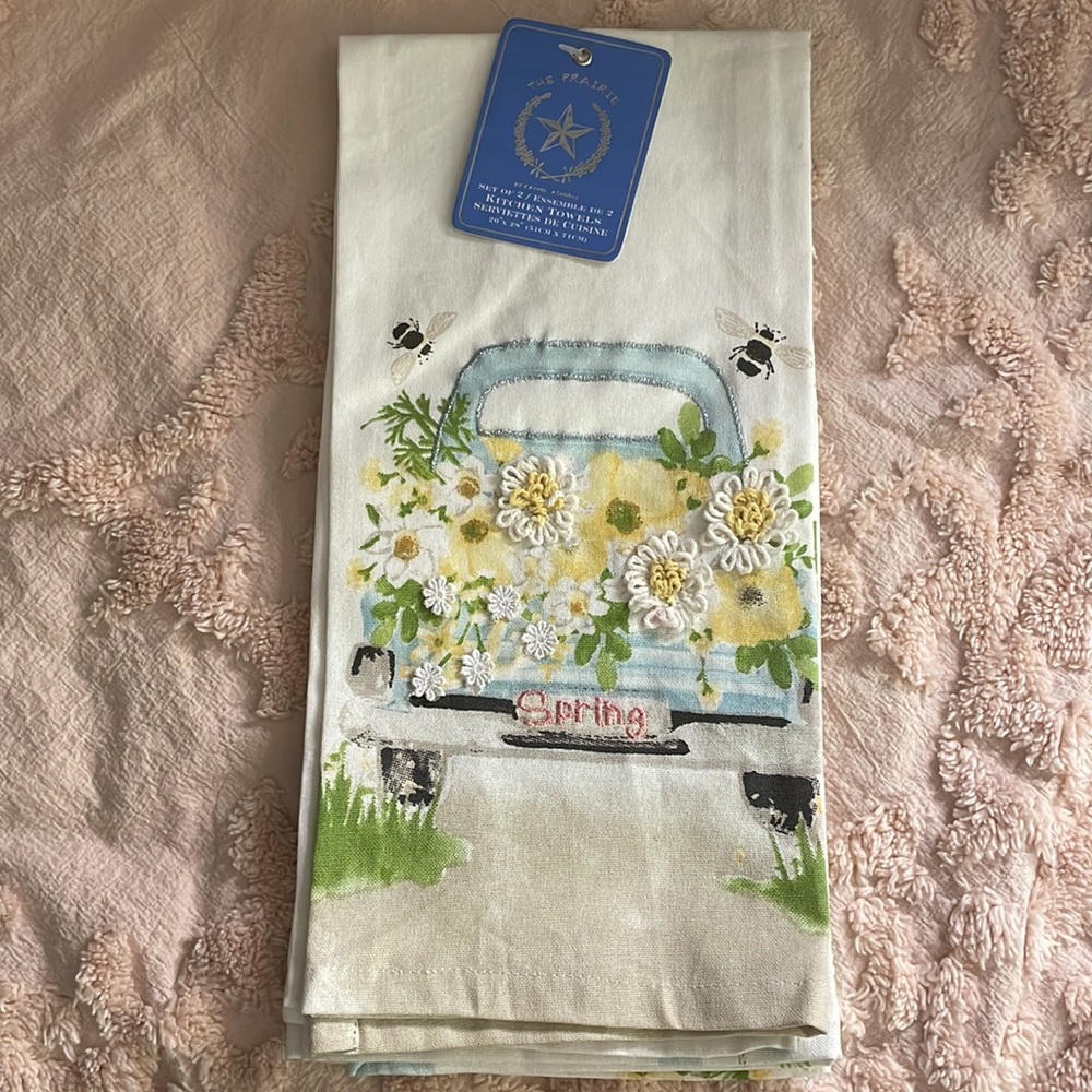 Rachel Ashwell SET of Shabby Chic Kitchen Towels - Picture 2 of 6